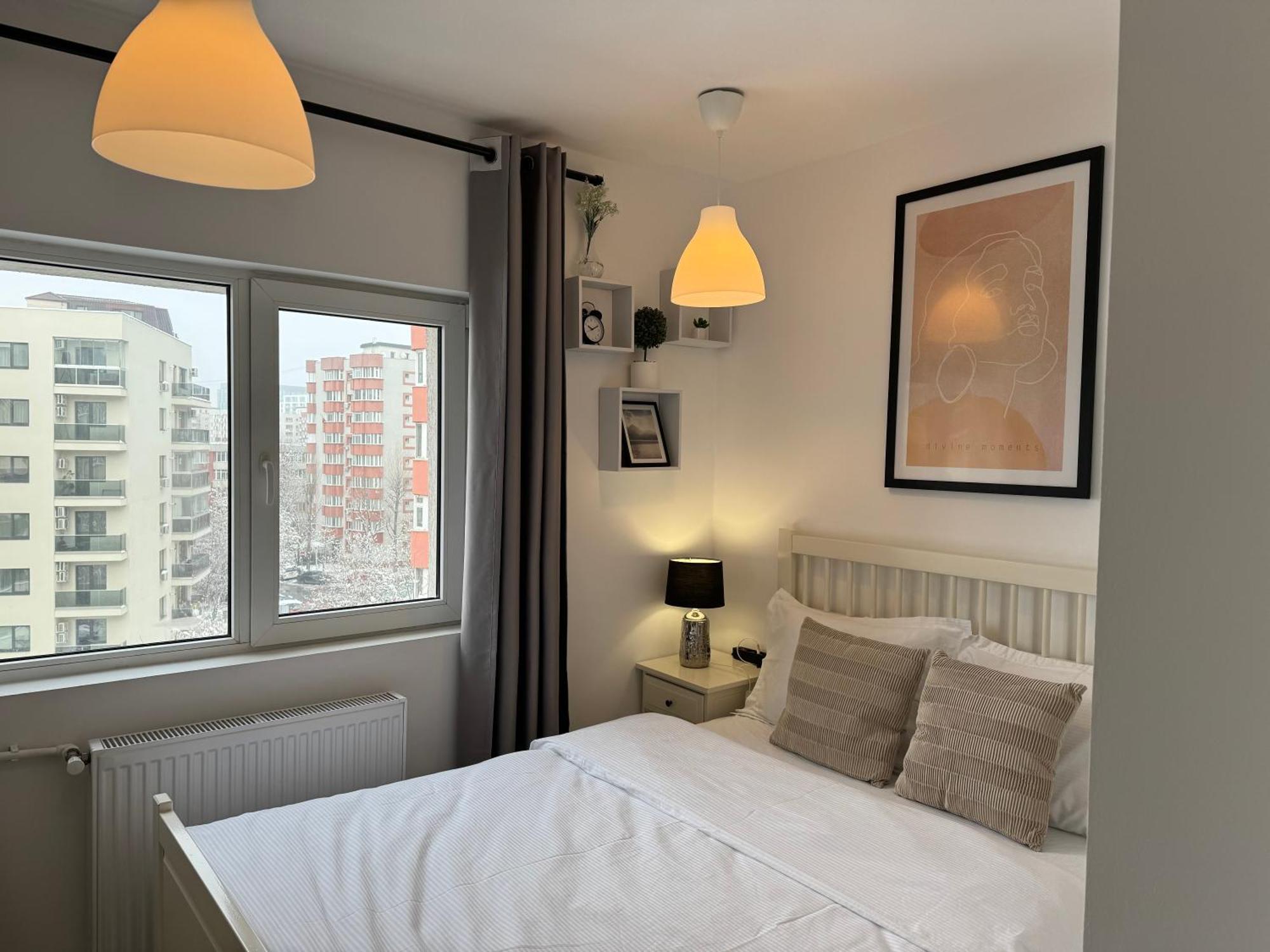 Evan Cozy Flat With Balcony & Parking, 13 September Bucarest Extérieur photo