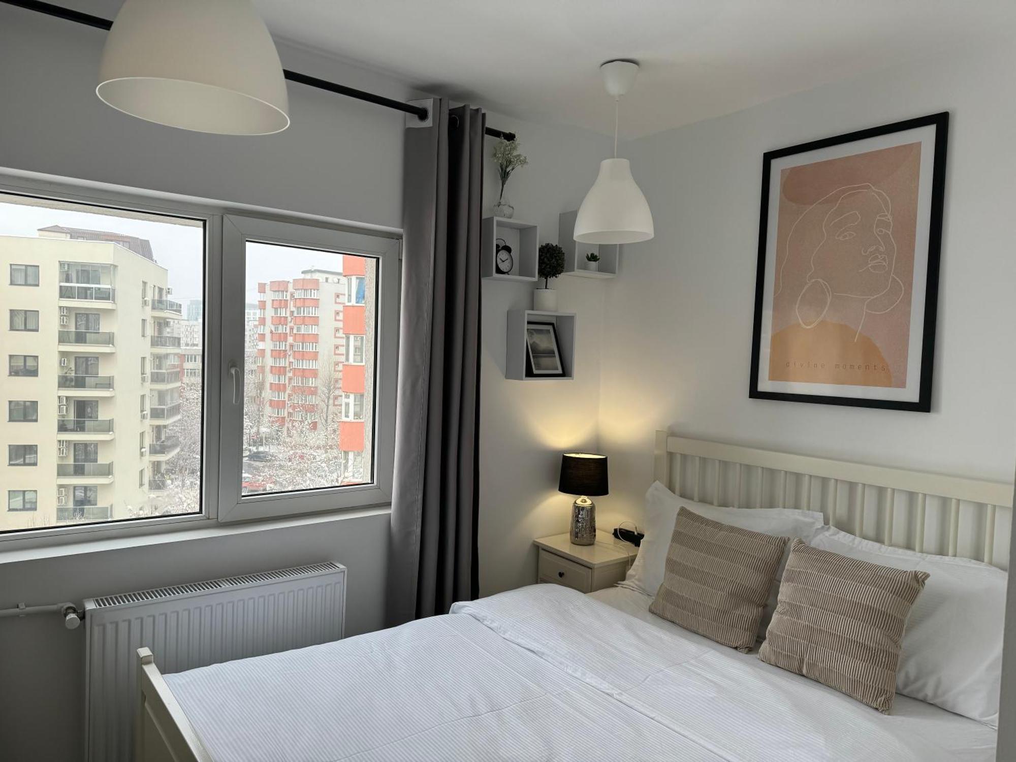 Evan Cozy Flat With Balcony & Parking, 13 September Bucarest Extérieur photo